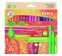 LYRA Graduate Art-Tip Rotuladores surtidos, caja cartón, 36 ud.