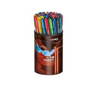 LYRA Graduate Fineliners de colores surtidos, caja metálica, 50 unidades