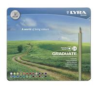 Lyra Germany Pack de 24 lápices multicolor 21 x 19 x 1.4 cm
