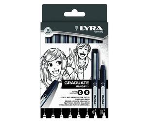 Lyra graduate, rotulador calibrado de punta fina, punta fina, caja de
