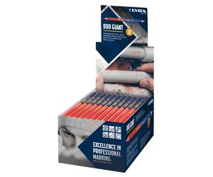 LYRA MARCADOR DUO GIGANTE ROJO Y AZUL EN CAJA DE 100-2930103