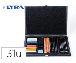 Lyra rembrandt art specials set dibujo lápices y accesorios 31uds