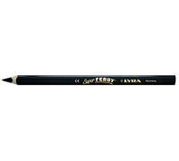 Lyra Súper Ferby 1- crayones, Minas: 6,25 mm, L: 18 cm, 12 pc, negro.