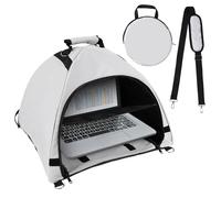 Lyreh Parasol Portátil, Tienda Portátil Tela Impermeable, Laptop Tent para Trabajar al Aire Libre Protección contra el Deslumbramiento Reflectante del Calor Toldo Bolsa Convertible para Exteriores