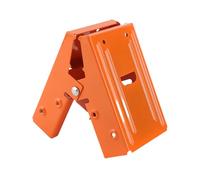 lyrlody Abrazadera para Carpintería Abrazadera de Acero Placa de 1,5 Mm Ranura de 37 X 90 Mm Fijación de Doble Orificio Serraciones Antideslizantes para Bricolaje Mesa de Carpintería Renovación de