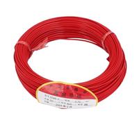 lyrlody Cable Detector de Bucle de 0,75 mm², Cable de Cobre Libre de Oxígeno Recubierto de PTFE de 50 M, 600 V para Detector de Bucle de Vehículo