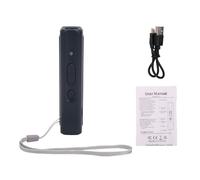 lyrlody Entrenador Ultrasónico para Perros, Dispositivo de Control de Ladridos de Plástico con Frecuencia Ajustable, Luz LED, Recargable de 250 MAh, Herramienta Portátil Antiladridos para