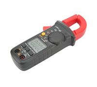 lyrlody Pinza Amperimétrica Digital, Probador Múltiple de Carcasa ABS con Retroiluminación LCD, Corriente CA 3A 30A 400A, Prueba de Diodo de Capacitancia de Resistencia de Voltaje CA CC para