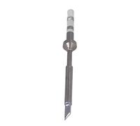 lyrlody Punta para Cautín, Reemplazo de Punta de Soldadura de Acero Inoxidable, Tamaño Estándar, Fácil Instalación, Larga Vida útil, Compacto y Liviano para Mini Soldador Eléctrico TS100 TS101 (TS-K)