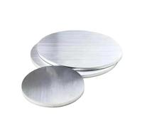 LYVQZPWLR Disco de acero, discos de aluminio, Disco de acero inoxidable plateado de 50 a 300 mm de diámetro y 0,5 a 5 mm de grosor.(Thickness 2.5mm,Dia 200mm)