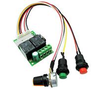 LYWS DC 6V-28V controlador de velocidad del motor PWM velocidad ajustable interruptor de botón reversible