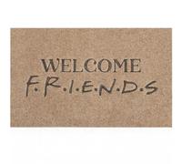 Lzuso Funny Friends - Felpudo de bienvenida para el interior y exterior, antideslizante, duradero, resistente a la suciedad, para el hogar, zona de alto tráfico