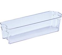 M-Home Organizador de 4 Latas para Frigorífico, Plástico, Transparente, 37.5x11x10 cm