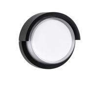 M Ledme - Aplique de Pared Led Dynamic 12W, Luz Cct, Impermeable IP65, Lámpara Moderna Para Jardín, Terraza, Patio y Entrada