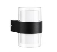 M Ledme - Aplique de Pared LED Ian 10W, 3000K Blanco Cálido, 920lm, Ángulo de Iluminación 120°, IP54 Impermeable, Ideal para Iluminación Exterior en Jardín, Terraza, Fachada o Entrada
