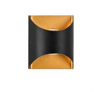 M Ledme - Aplique de Pared Led Vera 6W, Luz Cálida 3000K, Imperemable IP54, Lámpara Moderna Para Jardín, Entrada, Patio y Terraza