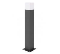 M Ledme - Baliza Exterior Plus Serie Design, Casquillo E27, IP54 Impermeable, acabado negro. Ideal para jardin, terraza, entrada y fachada (Bombilla no incluida)