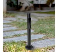 M Ledme-Baliza LED Exterior Neko Black 10W IP65, Luz CCT Ajustable, Baliza Moderna para Caminos, Jardines y Entradas, Diseño Minimalista