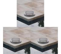 M Ledme - Baliza Led Solar Buy de Suelo Con Pincho RGB, Sensor Crepuscular, Resistente al Agua, Ideal para Jardínes, LM7306 (Paquete de 3)