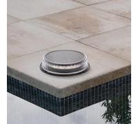 M Ledme - Baliza Led Solar Buy de Suelo Con Pincho RGB, Sensor Crepuscular, Resistente al Agua, Ideal para Jardínes, LM7306