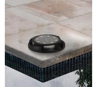 M Ledme - Baliza Led Solar Joaq de Suelo Con Pincho, Sensor Crepuscular, Resistente al Agua, Temperatura Cálida, Ideal para Jardínes, LM7308