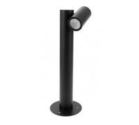 M Ledme - Baliza Urban, casquillo GU10, IP44 Impermeable resistente, acabado negro mate. Adecuado para entradas, caminos, patios (Bombilla no incluida)