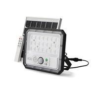 M Ledme - Foco Proyector Led Solar Aras Con Sensor 50W, Color Luz neutra (4000k), IP65, Iluminación exterior, de uso para jardín, patios