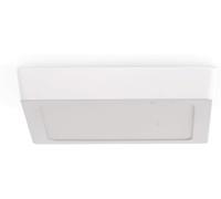 M Ledme - Panel de Superficie Serie Slim Cuadrado 12W, 1200lm, Luz Cálida (3000k). Lámpara de techo de interiores IP20. Ideal para Cocina, Dormitorio., Baño. Instalación sencilla, LM5252.