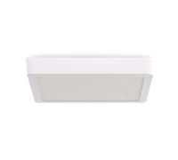 M Ledme - Panel de Superficie Serie Slim Cuadrado 20W, 2000lm, Luz Cálida (3000k). Lámpara de techo de interiores IP20. Ideal para Cocina, Dormitorio., Baño. Instalación sencilla, LM5255.