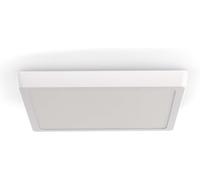M Ledme - Panel de Superficie Serie Slim Cuadrado 25W, 2500lm, Luz Fría (6000k). Lámpara de techo de interiores IP20. Ideal para Cocina, Dormitorio., Baño. Instalación sencilla, LM5256. (Paquete de 5)