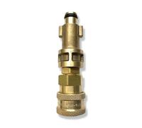 M&M Smartek adaptador 1/4 a bayoneta compatible con Bosch, alta presión | Adaptador robusto para sistemas de alta presión compatibles; comprobar rosca, conexión, junta, presión y equipo.