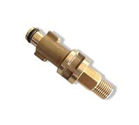 M&M Smartek Adaptador con 1/4" AG para/compatible con Kärcher LAVOR Nilfisk Kränzle Bosch KEW Alto, conector de pistola de espuma de nieve (A7 - Bosch AQT serie)