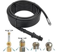 M&M Smartek manguera desatascadora 50 m boquilla espiral, para Kärcher