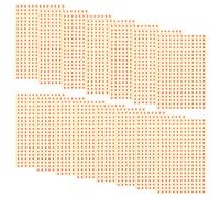 M METERXITY 1 Juego De Pequeñas Etiquetas Adhesivas De Flecha, 0.3 Pulgada/8mm PVC Impermeable Redondas Autoadhesivas Para Marcado De Defectos En Inspección De Productos [Rojo, 3900Pcs]