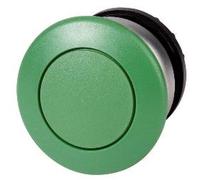Eaton Pulsador de seta M22-DP-G con retorno, verde, 4.3×3.7×3.7 cm, caja de 5