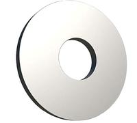 M27 Arandela Plana Grande 1 PcsDe Acero Aleado Chapado Zincado Arandela De Bloqueo, Juego De Anillo De Sellado Plano Para Tornillos Sujetadores Arandelas ISO7093 DIN 783 (30mm x 85 mm)