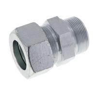 M48x2 Macho x 38S Anillo de corte recto de acero galvanizado 315 Barra DIN 2353