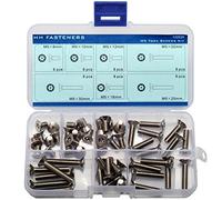 M5 a prueba de manipulaciones Seguridad Tornillos de cabeza plana Surtido Kit 7-lobe Torx tornillos