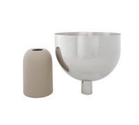 AYTM Maceta Torus Ø22 cm Silver-taupe