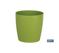 Maceta camelia color verde 35x33cm caja 3 unid.