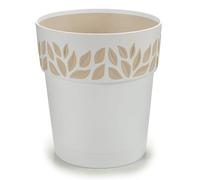 Maceta Cloe, Plástico, 20 cm, Blanca