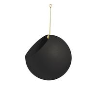 Maceta Colgante GLOBE 28 cm Negro