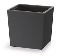 Prosperplast Macetero 2 en 1 para hierbas cuadrado 29,5×29,5×29 cm Antracita