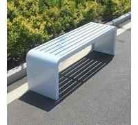 Maceta de acero de metal resistente a la intemperie para exteriores, 39.3 x 15.8 x 17.8 pulgadas, perfecta para jardines y patios