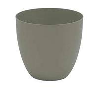 maceta de inyeccion modelo cuenco ø22cm color taupe