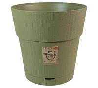 Maceta De Jardín Ethica De Plástico Reciclado Con Reserva De Agua Y Tierra