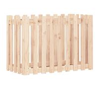 Maceta de madera maciza de pino, 100 x 50 x 70 cm, maceta grande de madera de pino, maceta grande, maceta alta para interior, para balcón, parque, patio, jardín