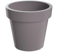 Maceta de Plastico Lofly en Color Gris 13.4x13.4x12 Cm - Prosperplast Gray