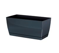 Maceta de Plástico Prosperplast Coubi Case P Verde Oliva 29x14.2x13.6cm Grey