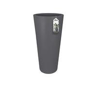 Maceta de plástico straight round high negro ø 50 cm